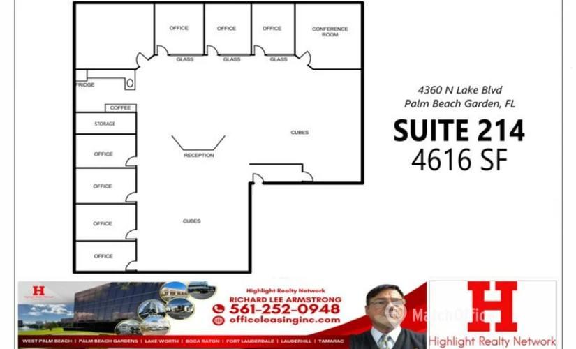 Office Northlake Boulevard 4360 33410 Palm Beach Gardens, FL