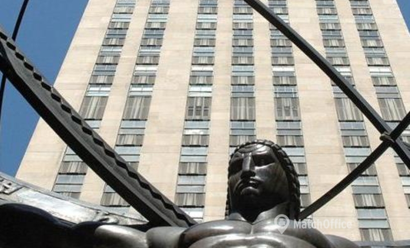 1000 m² Serviced office property up for rent in New York Midtown West, NY, 45 Rockefeller Plaza (630 Fifth Avenue) (10111) - 0 | MatchOffice.com