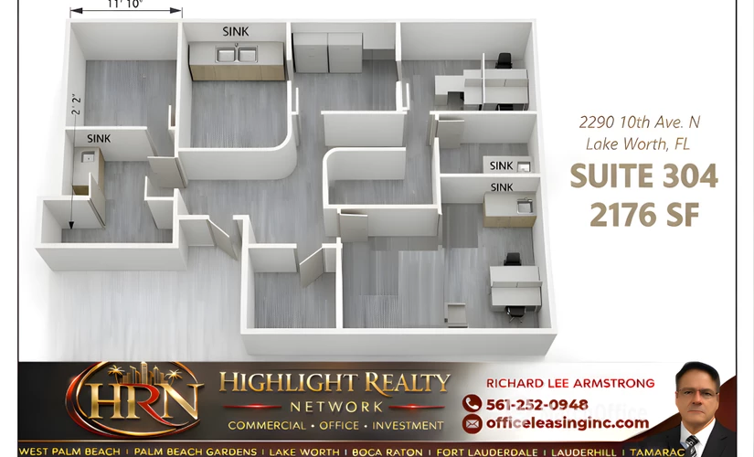 Office 10th Avenue North 2328 33461 Lake Worth Beach