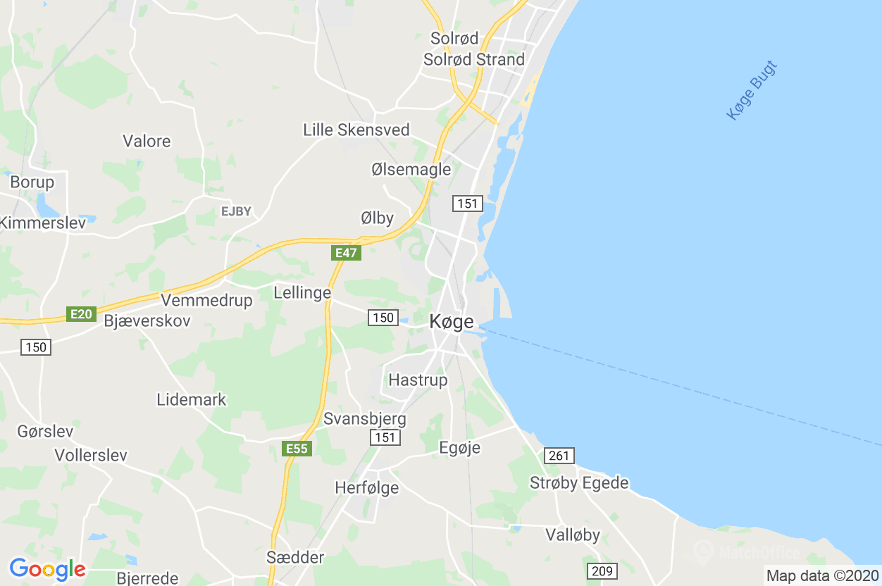 Erhvervslejemål i Køge - Se lokaler til leje på Lokalebasen