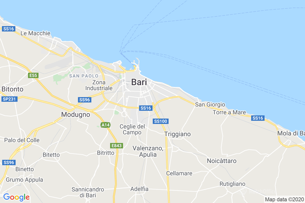 Prestigious Business Center In Bari MatchOffice Com   Staticmap 