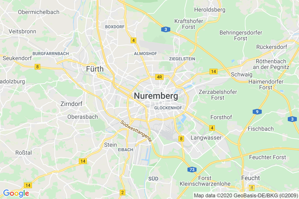 Virtuelles Büro & Geschäftsadresse in Nürnberg