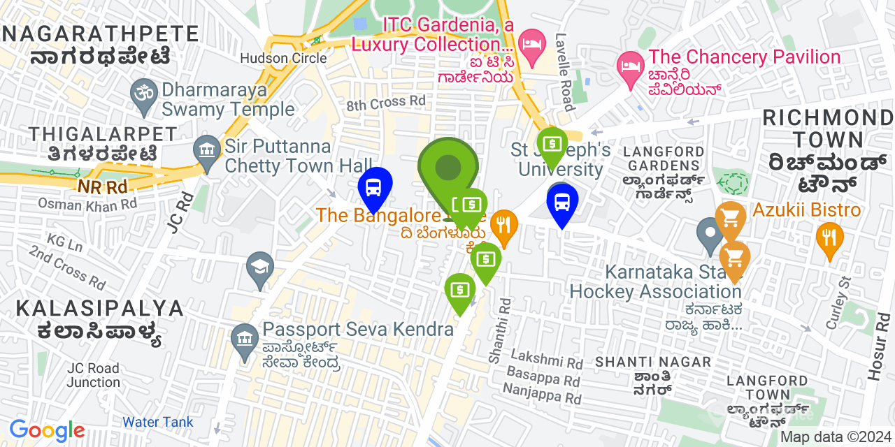 Sampangi Rama Nagar Map Find A Co-Working Office At Renaissance Centra ✓ Matchoffice.com