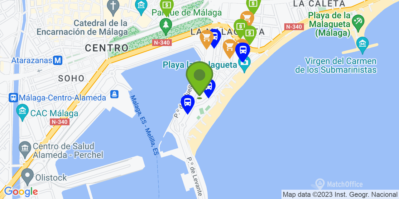 Centros de oficinas en Paseo Marítimo Ciudad de Melilla