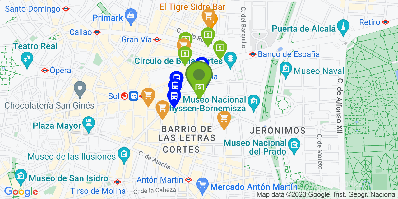 Espacios de coworking en Carrera de San Jerónimo 17, Madrid Centro -  