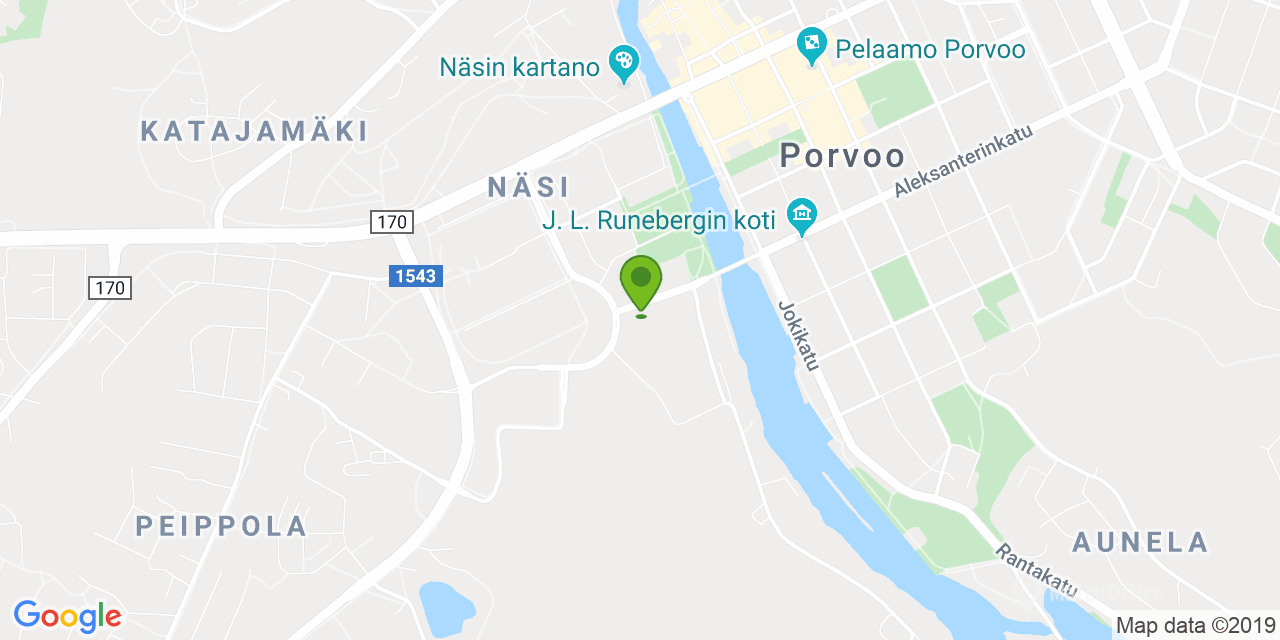 Läntinen Aleksanterinkatu 1 - Porvoo | Liiketila 171 m² 