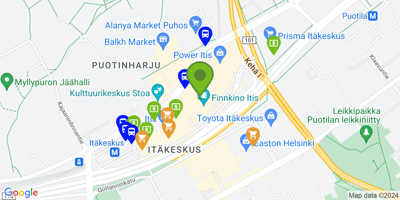 Itäkatu 1-7 Helsinki | Toimisto 1223 m² 