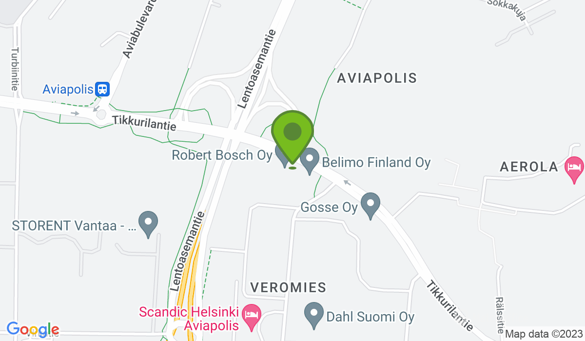 Robert Huberin tie 16, 01510 Vantaa