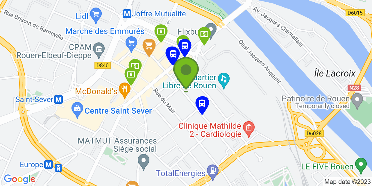Espace de coworking à Rouen, 72 rue de Lessard MatchOffice.fr