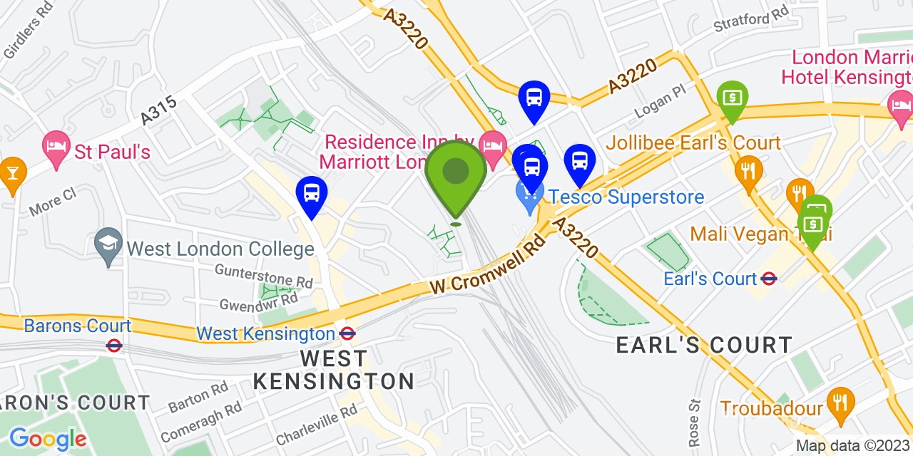 Avonmore Road, Avon House, W14 8TS City of London Business centre 100