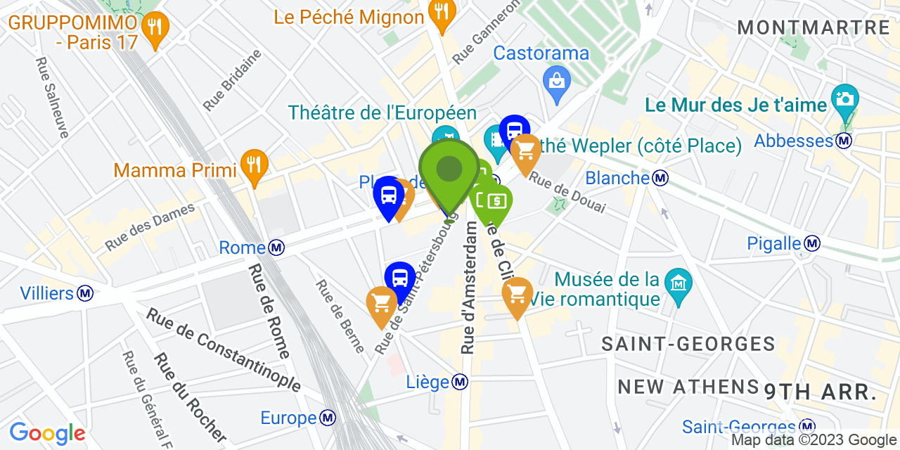 36 Rue De Saint Pétersbourg 75008 Paris Centre d'affaires à 36 Rue de Saint-Pétersbourg | MatchOffice