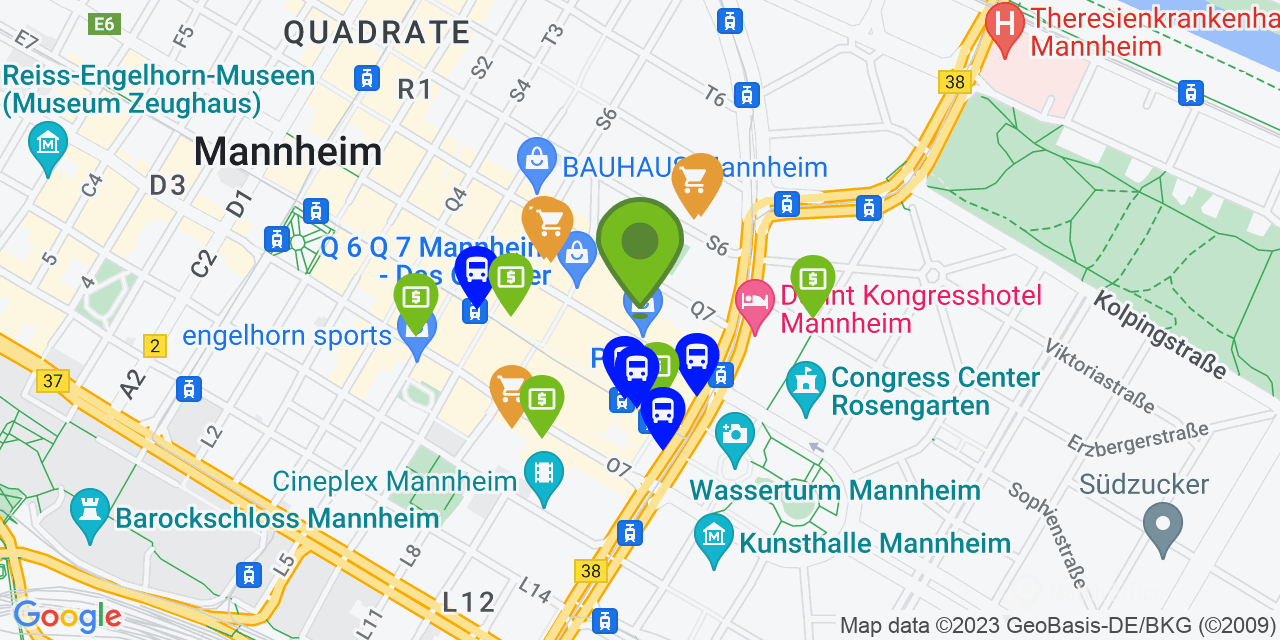 Business Center Q7 Mannheim Innenstadt