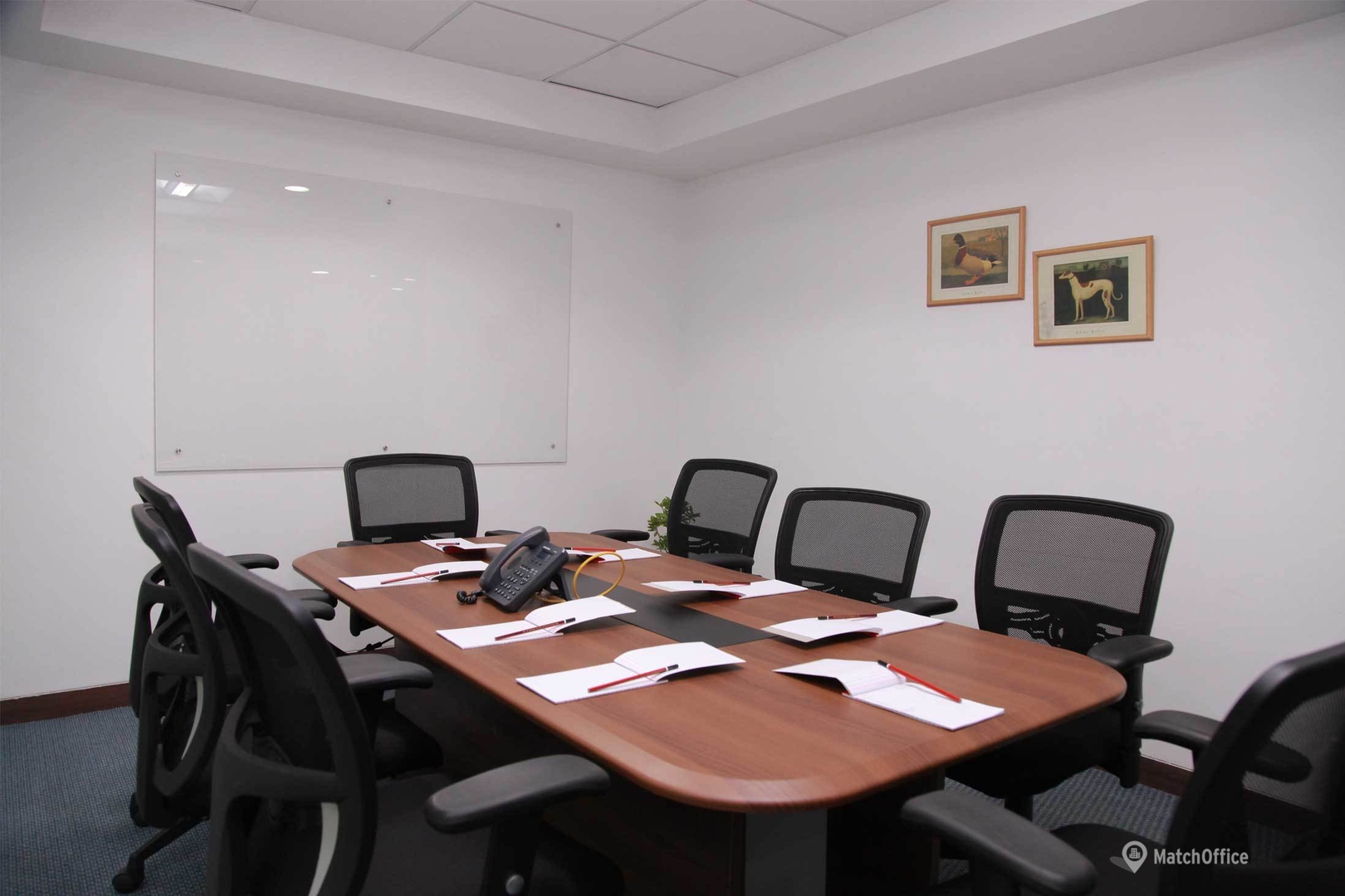 Spacious and fullyequipped business center in Gachibowli, Hyderabad.