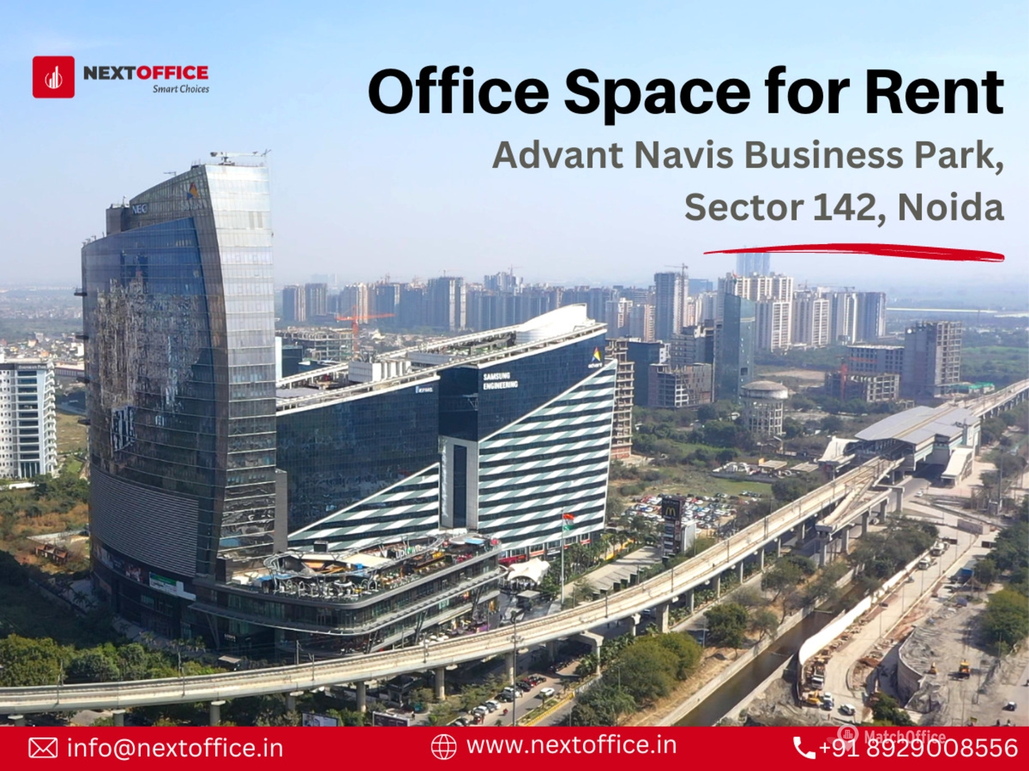 Spacious Business Center with Facilities near Noida-Greater Noida ...