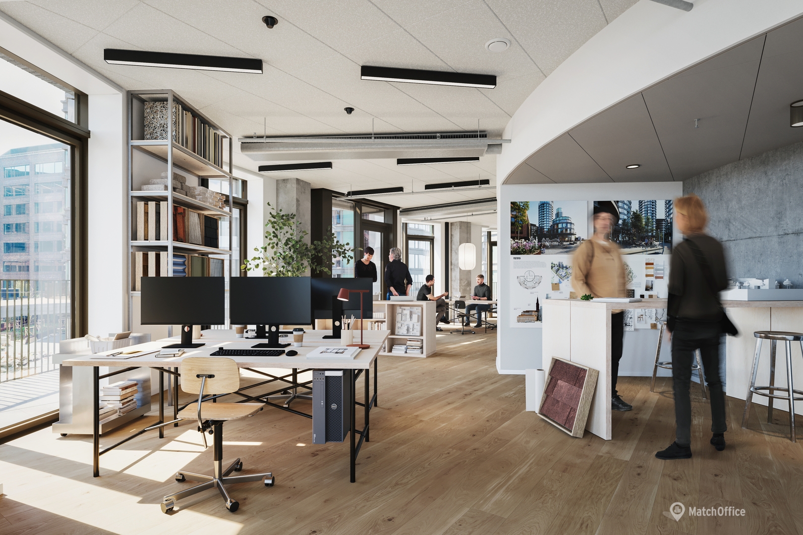 Posten 10 i København V - Kontor til leje 235 m² | Lokalebasen.dk