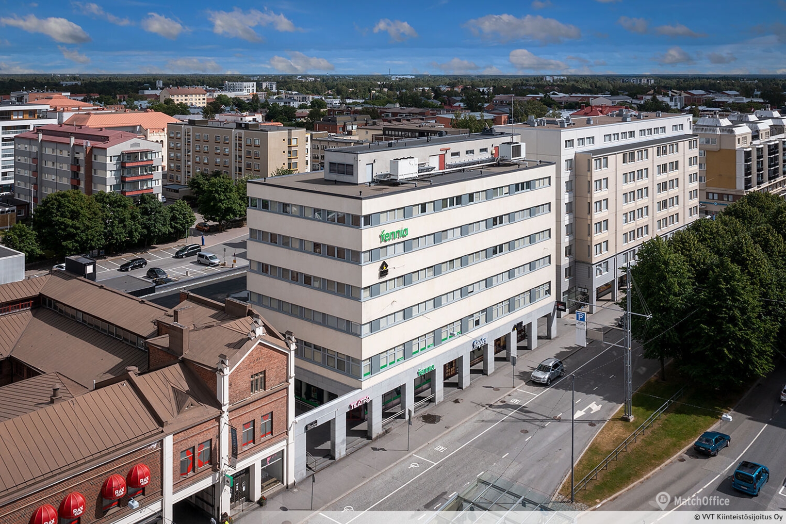 Kauppapuistikko 15 Vaasa | Toimisto 460 m² 