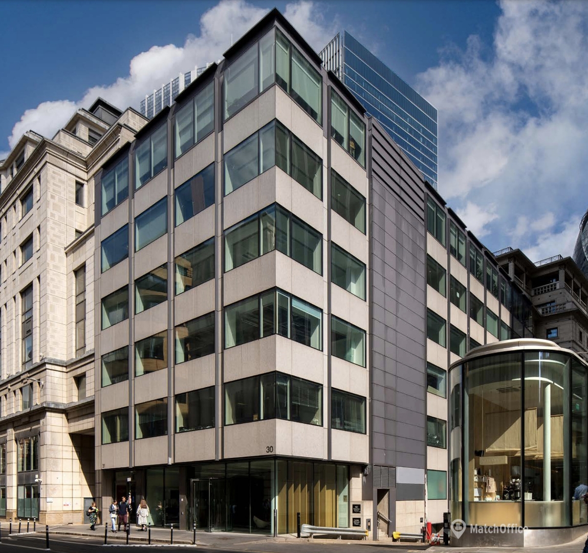 Meeting room in The City of London, 25 Old Broad Street, 22 m² - MatchOffice.co.uk