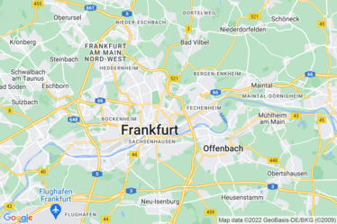Frankfurt Bornheim Map