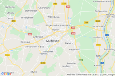 Mulhouse Map