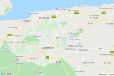 Canterbury Map