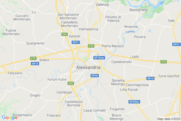 Alessandria Mappa
