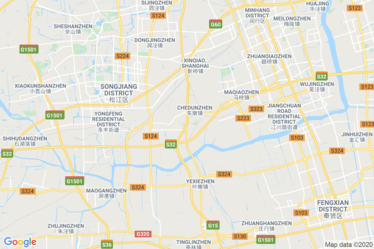 Shanghai, Pudong Map