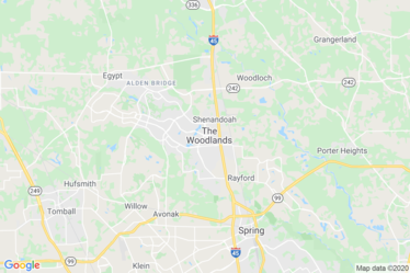 The Woodlands, TX Map