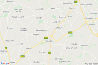 Cambridgeshire Map
