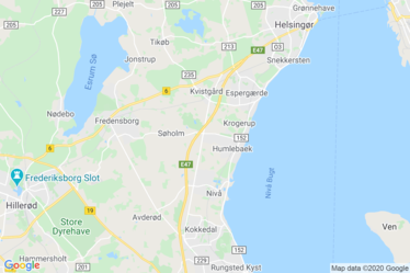 Humlebæk Kort