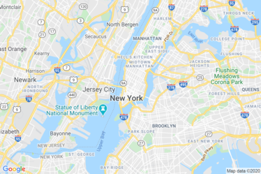 New York The Village, NY Map