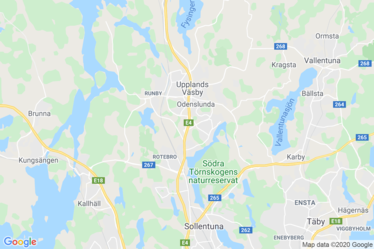 Upplands Väsby Karta