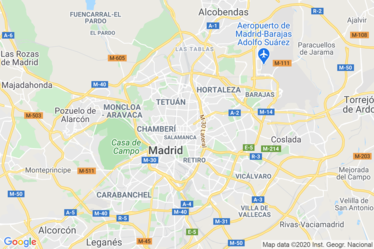 Madrid Ciudad Lineal Mapa