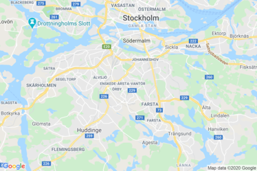 Enskede-Årsta-Vantör Karta