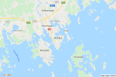 Kotka-Hamina Kartta