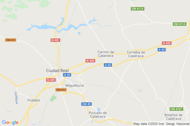 Ciudad Real Mapa