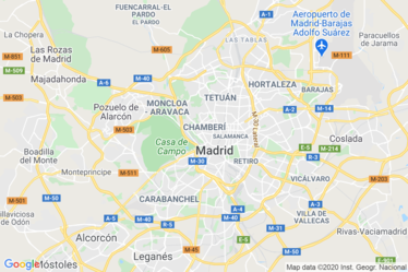 Madrid Moncloa Map