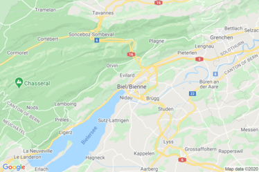 Biel Karte