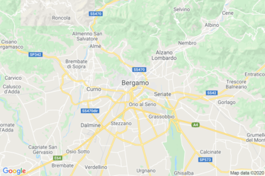 Bergamo Map