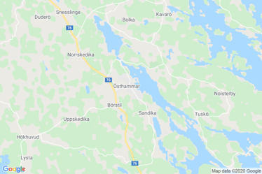 Östhammar Karta