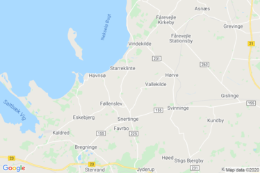 Føllenslev Kort