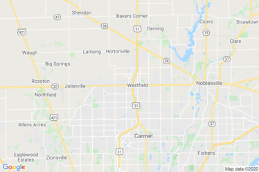Indianapolis, IN Map
