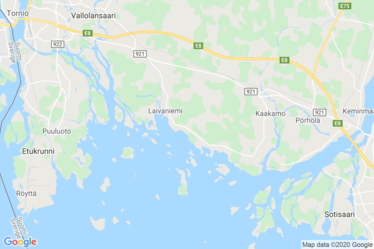 Kemi-Tornio Map