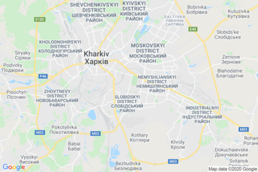 Харків Карта