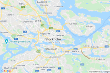 Östermalm Karta