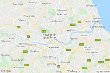 Newcastle Map