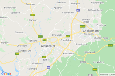 Gloucestershire Map
