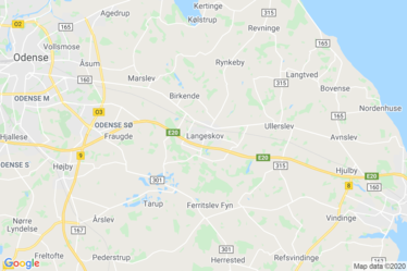 Langeskov Kort