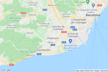 Viladecans Mapa