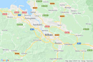 Vizcaya Mapa