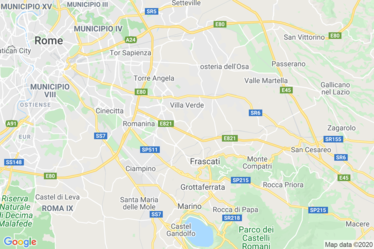 Frascati Mappa